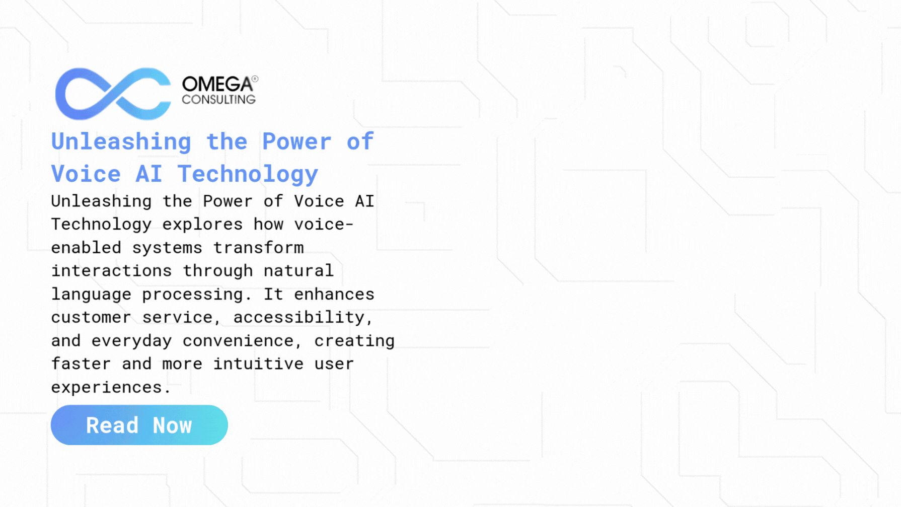 Unleashing the Power of Voice AI Technology