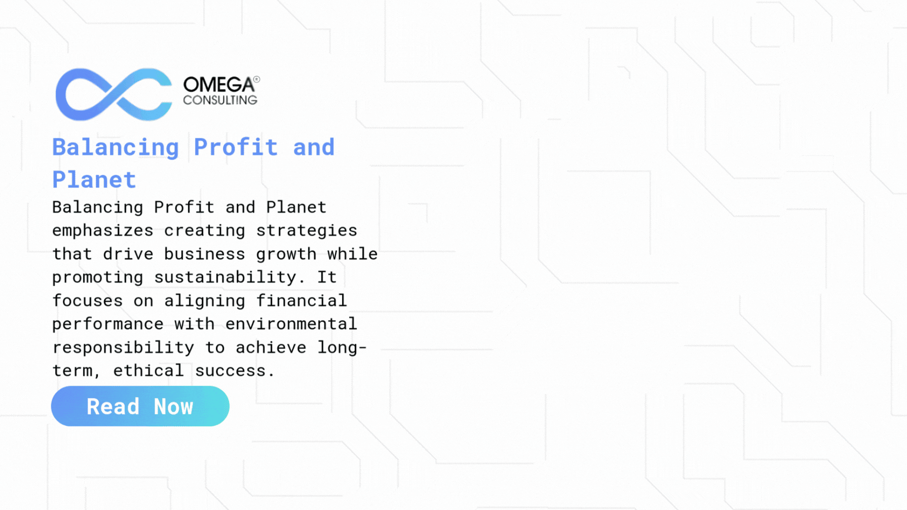 Balancing Profit and Planet