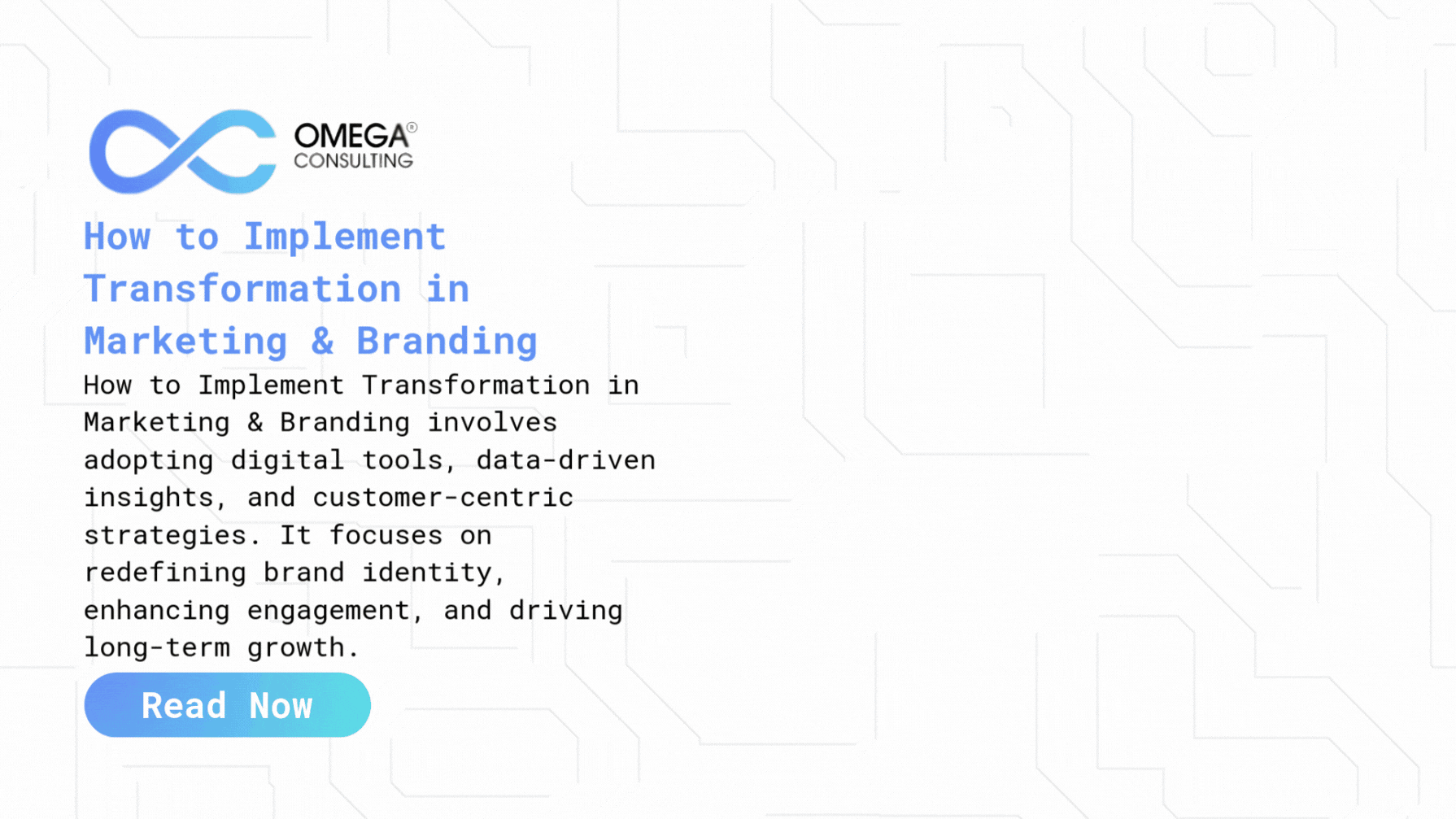 How to Implement Transformation in Marketing & Branding