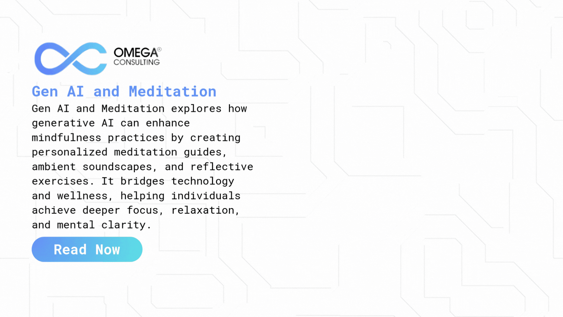 Gen AI and Meditation
